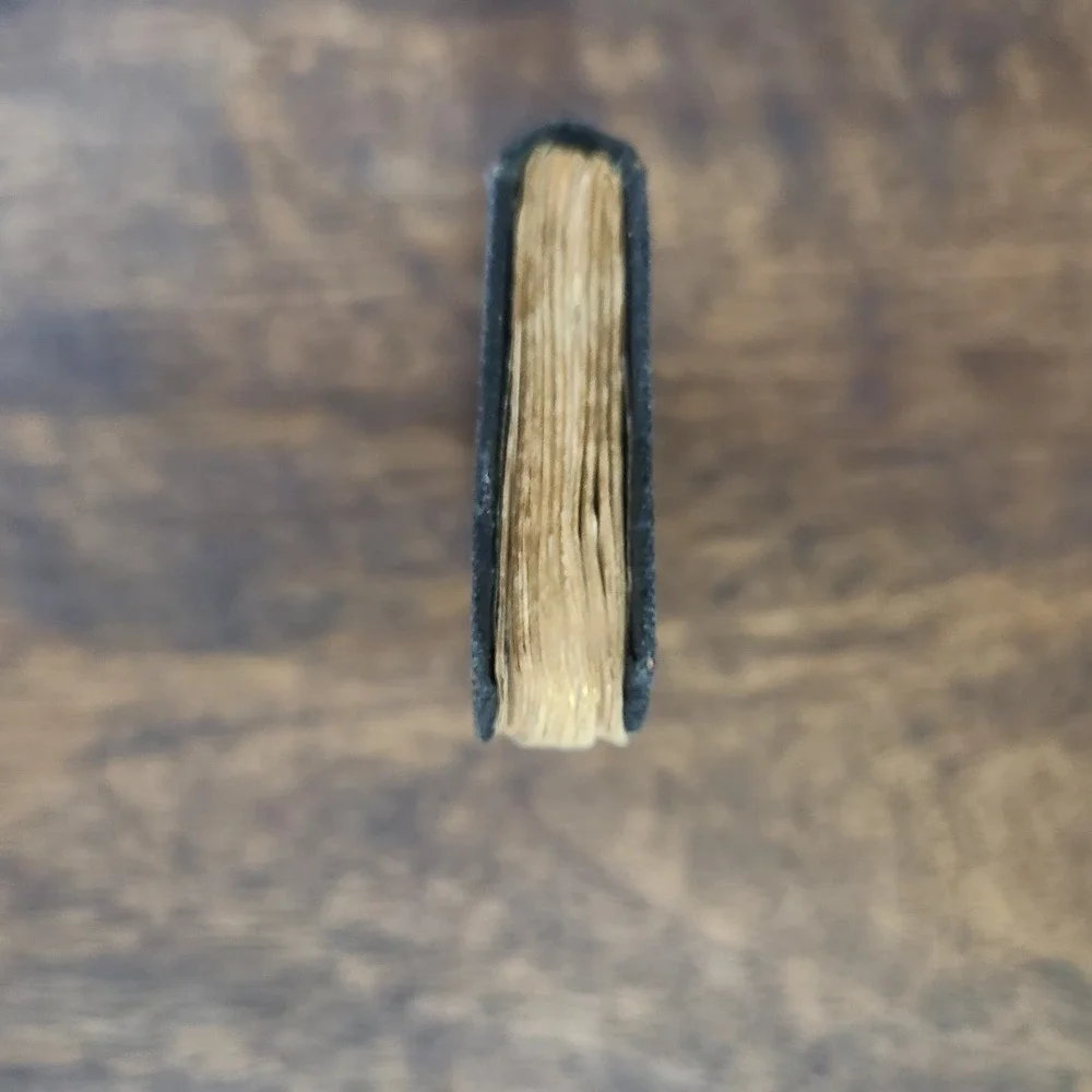 Antique Pearls of Prayer Micro Miniature Christian Prayer Book Belgium 1926